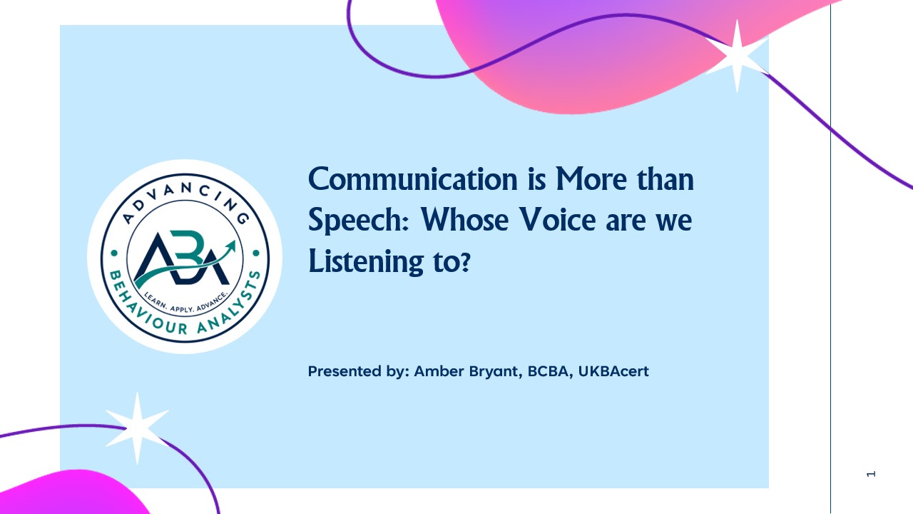 Communication is more than Speech: Whose Voice are we Listening to?